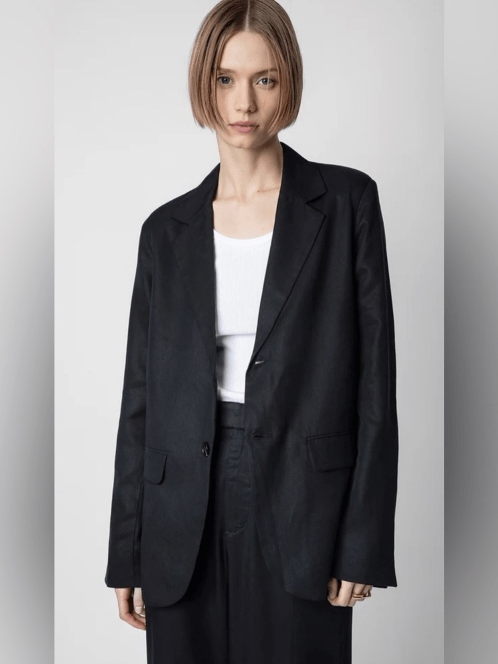 Zadig & Voltaire black blazer